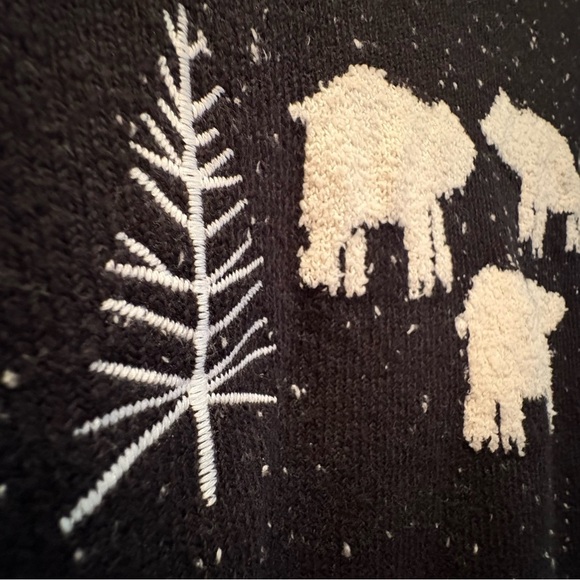 LOFT Black and White Turtleneck Sweater Super Comfy Size M NWOT - Picture 5 of 10